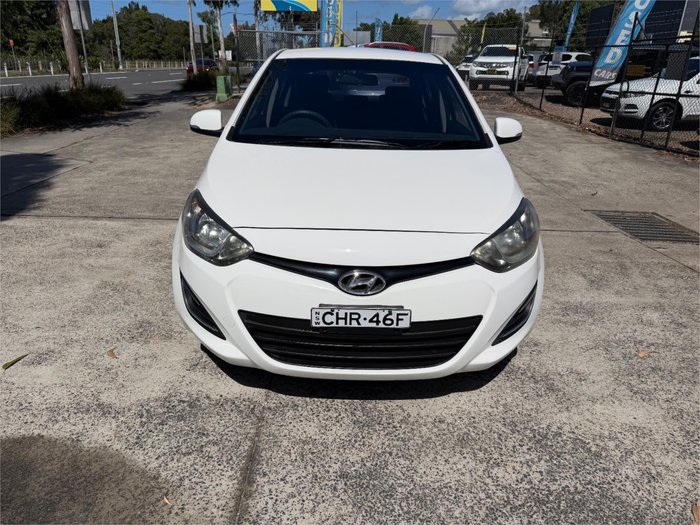 2012 HYUNDAI i20 ACTIVE PB MY12 White