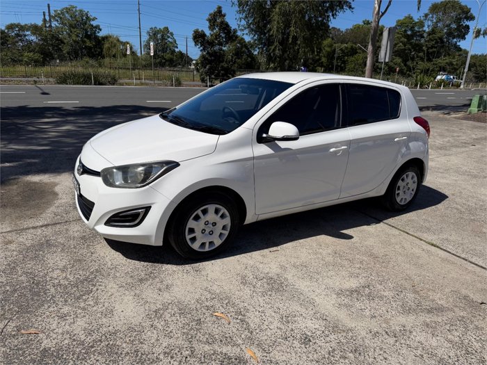 2012 HYUNDAI i20 ACTIVE PB MY12 White