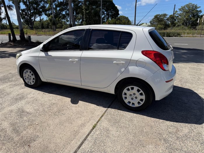 2012 HYUNDAI i20 ACTIVE PB MY12 White