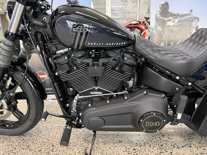 2024 Harley-Davidson Street Bob 114 (FXBBS) Softail Black