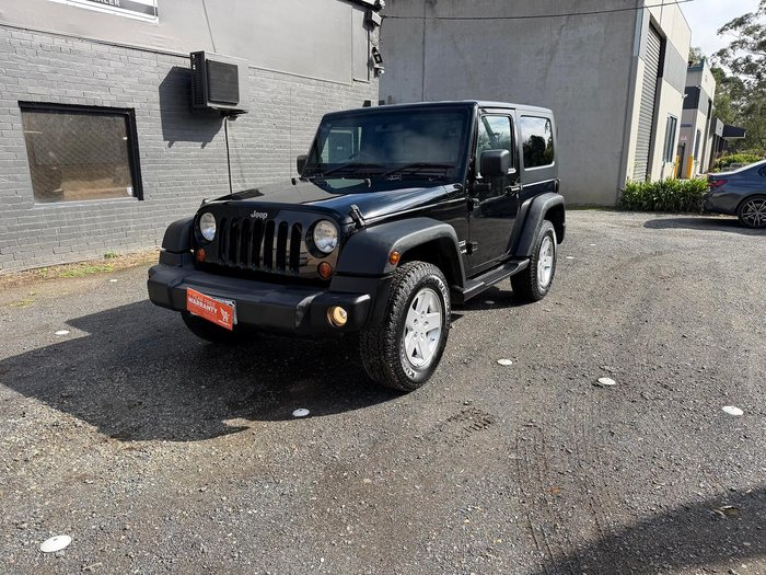2009 Jeep Wrangler Sport JK MY10 4X4 Black