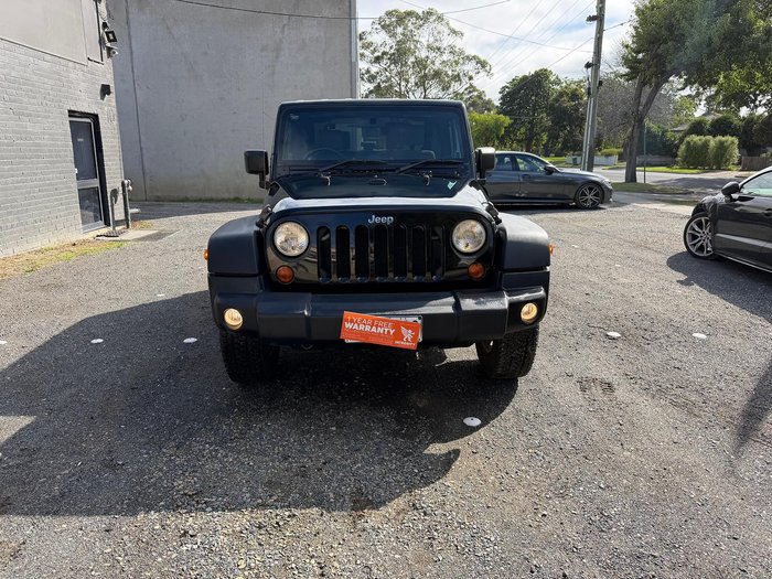 2009 Jeep Wrangler Sport JK MY10 4X4 Black
