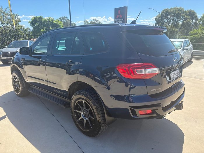 2021 Ford Everest Sport UA II MY21.25 4X4 Dual Range Deep Crystal Blue