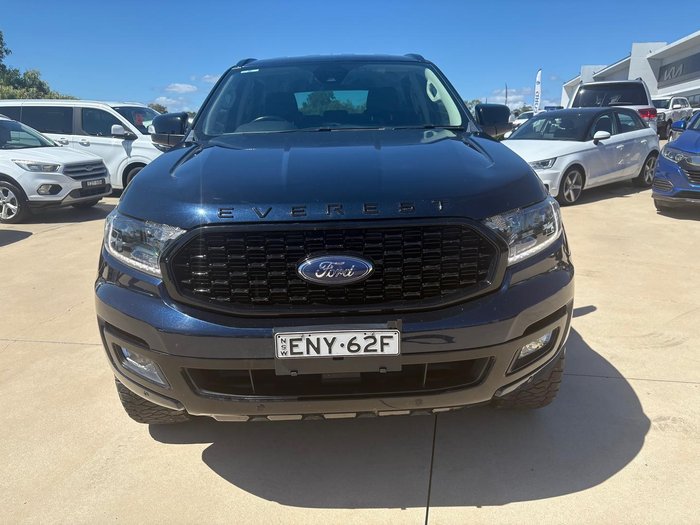 2021 Ford Everest Sport UA II MY21.25 4X4 Dual Range Deep Crystal Blue