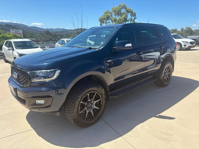 2021 Ford Everest Sport UA II MY21.25 4X4 Dual Range Deep Crystal Blue