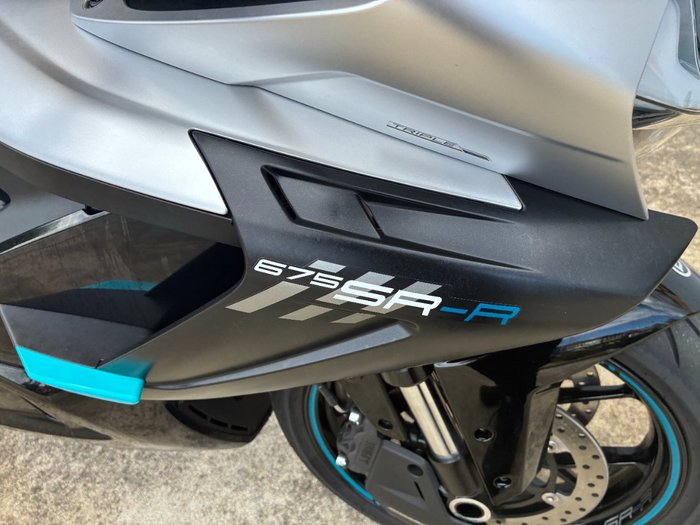 2025 CFMOTO 2025 CF Moto 650CC 675SR-R ABS Silver