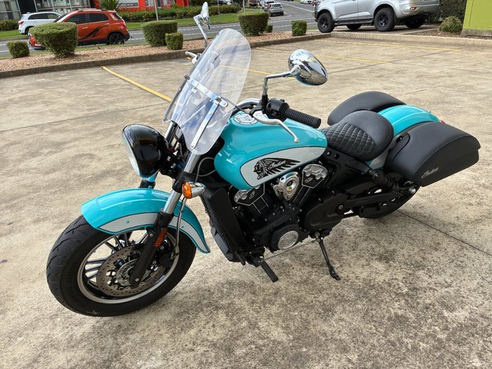 2020 Indian SCOUT ARIZONA TURQUOISE/PEARL WHITE