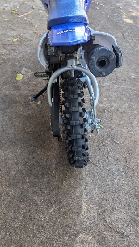 2020 Yamaha TTR50E Blue