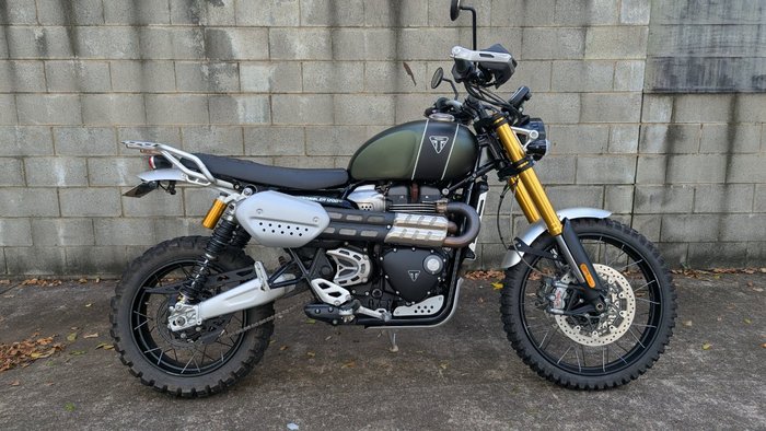 2022 Triumph SCRAMBLER 1200 XE Green