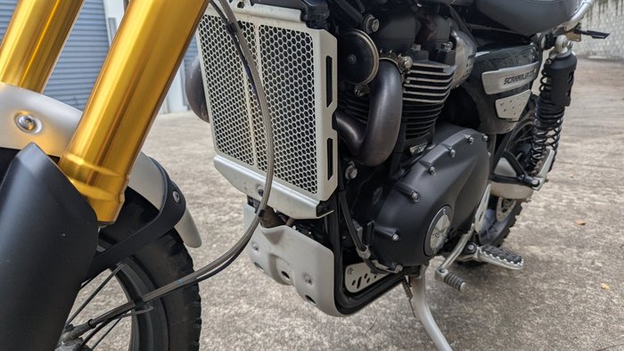 2022 Triumph SCRAMBLER 1200 XE Green