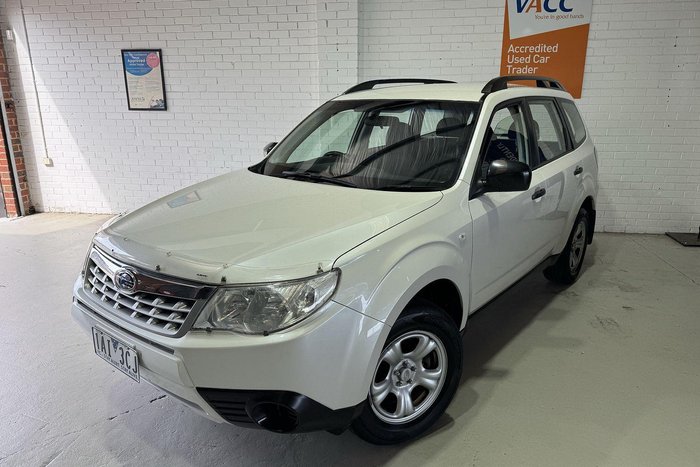 2012 Subaru Forester X S3 MY12 AWD White