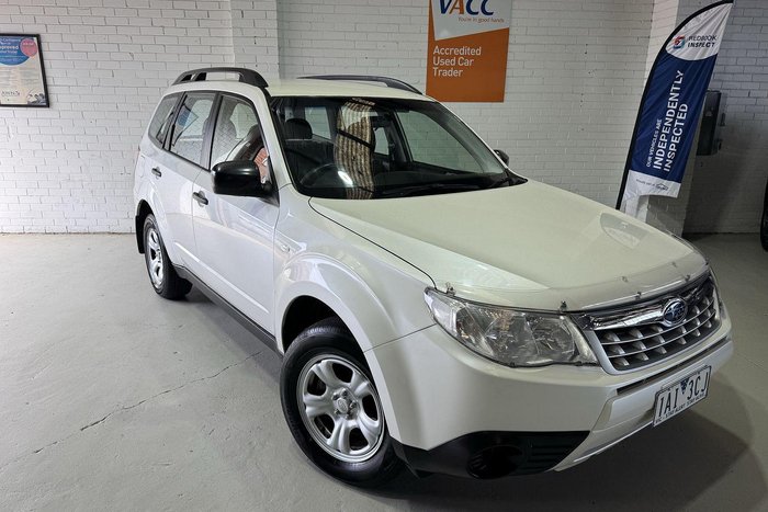 2012 Subaru Forester X S3 MY12 AWD White