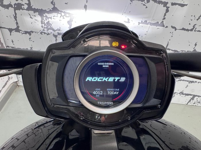 2022 Triumph Rocket 3 R Rocket Black