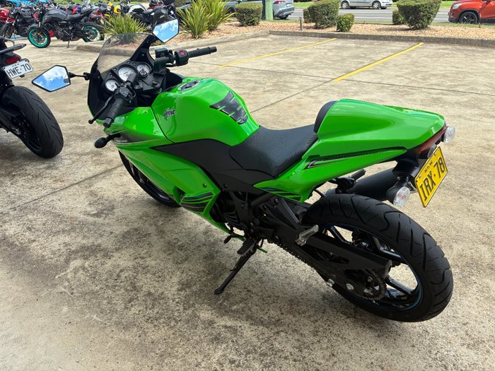 2012 Kawasaki NINJA 250R SE (EX250J) Green