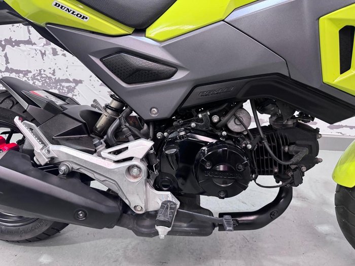 2016 Honda Grom (MSX125) MSX Yellow