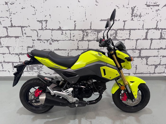 2016 Honda Grom (MSX125) MSX Yellow