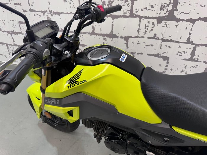 2016 Honda Grom (MSX125) MSX Yellow