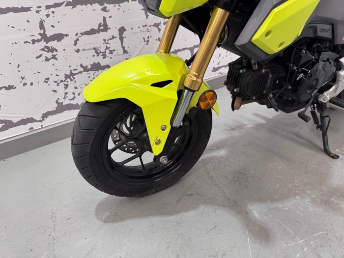 2016 Honda Grom (MSX125) MSX Yellow