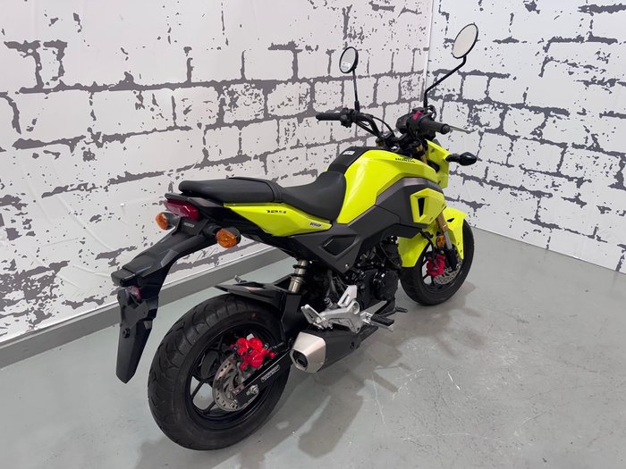 2016 Honda Grom (MSX125) MSX Yellow