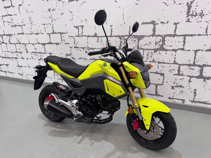 2016 Honda Grom (MSX125) MSX Yellow