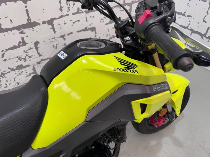 2016 Honda Grom (MSX125) MSX Yellow