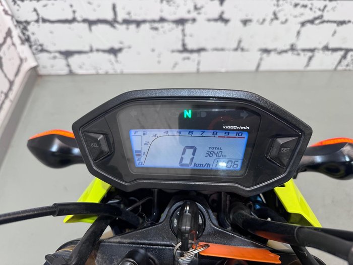 2016 Honda Grom (MSX125) MSX Yellow