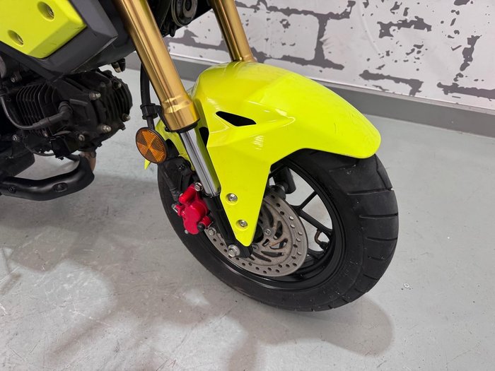 2016 Honda Grom (MSX125) MSX Yellow