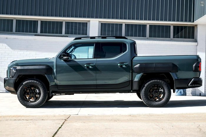 2025 Kia Tasman X-Pro TK MY26 4X4 Dual Range Cityscape Green