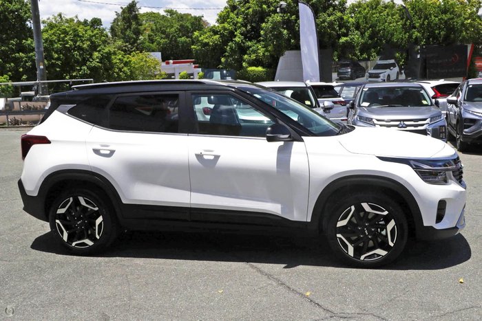 2026 Kia Seltos GT-Line SP2 PE MY26 AWD Clear White with Fusion Black Roof