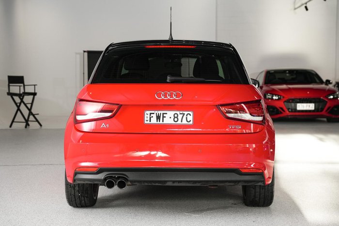 2016 Audi A1 Sport 8X MY16 Misano Red (Brilliant Black Roof)