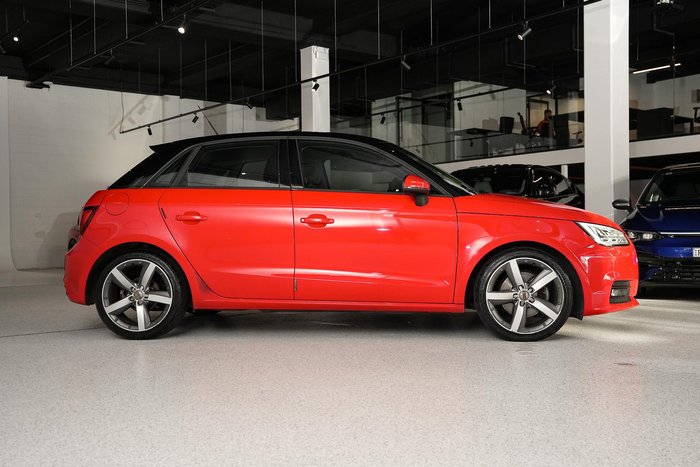 2016 Audi A1 Sport 8X MY16 Misano Red (Brilliant Black Roof)