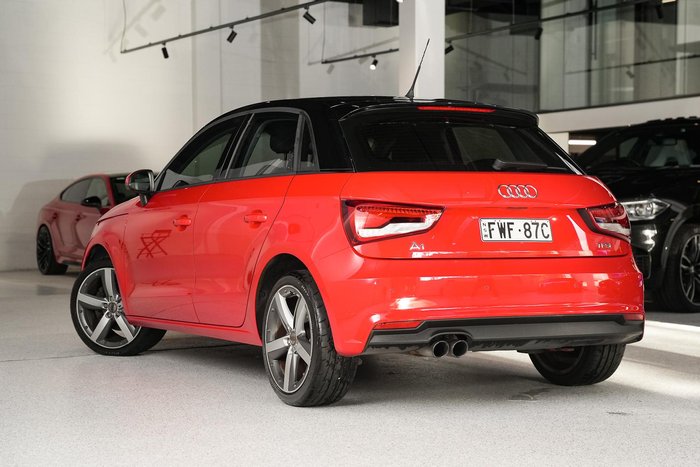 2016 Audi A1 Sport 8X MY16 Misano Red (Brilliant Black Roof)