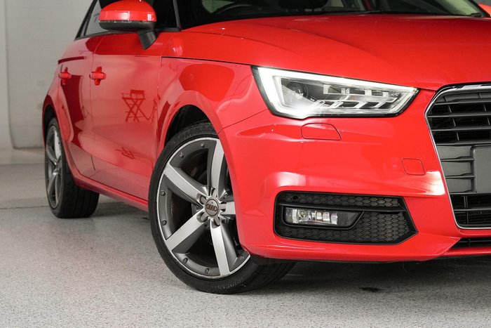 2016 Audi A1 Sport 8X MY16 Misano Red (Brilliant Black Roof)