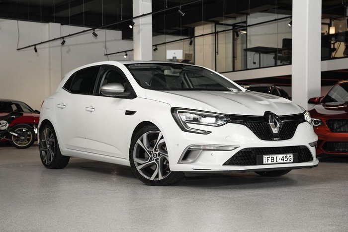 2016 Renault Megane GT BFB Pearl White