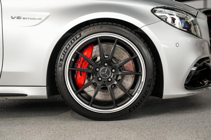 2019 Mercedes-Benz C-Class C63 AMG S C205 Iridium Silver