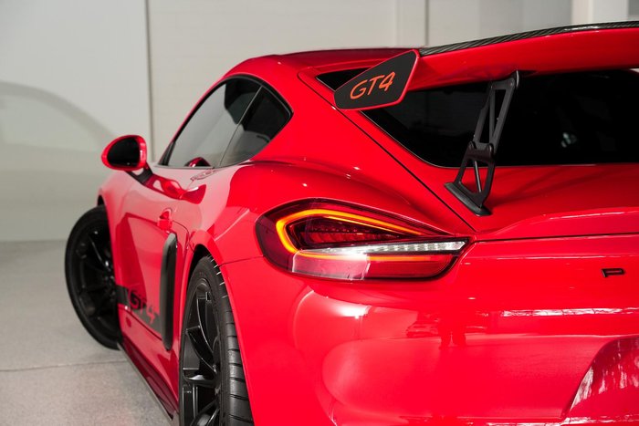 2016 Porsche Cayman GT4 981 MY16 Guards Red