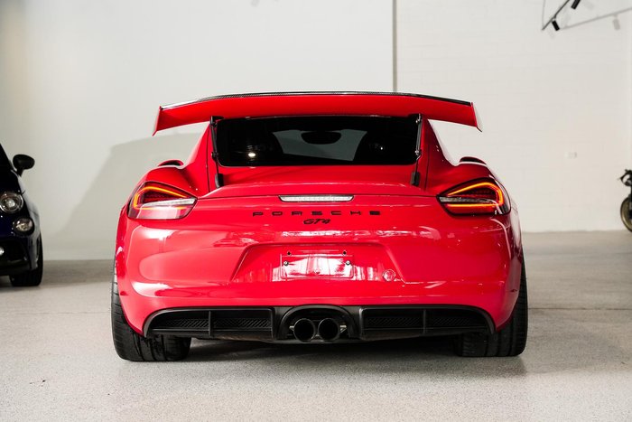 2016 Porsche Cayman GT4 981 MY16 Guards Red