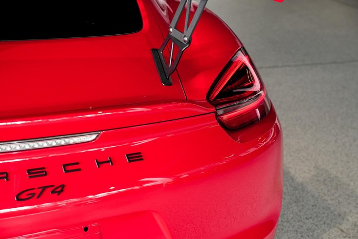 2016 Porsche Cayman GT4 981 MY16 Guards Red