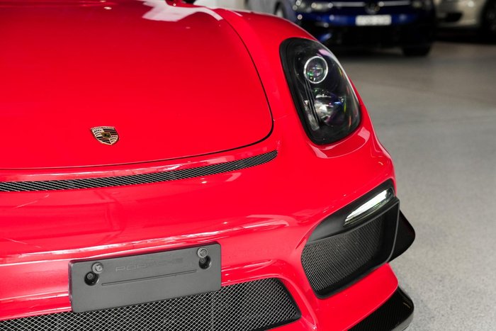 2016 Porsche Cayman GT4 981 MY16 Guards Red
