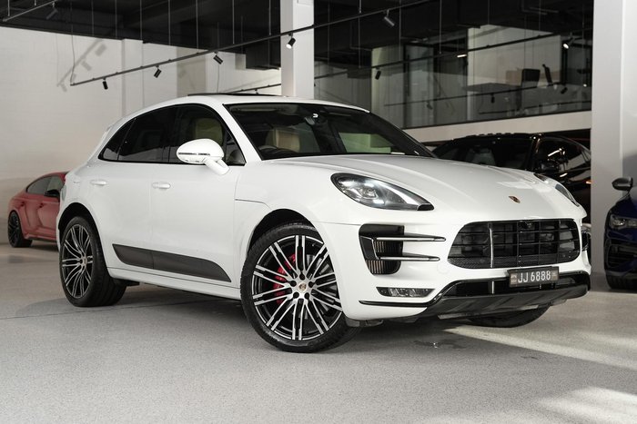 2017 Porsche Macan Turbo 95B MY17 AWD Carrara White