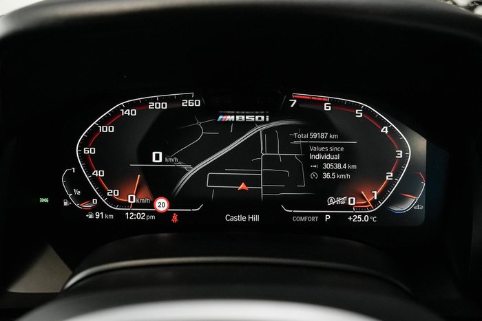 2020 BMW 8 Series M850i xDrive G16 AWD Black Sapphire