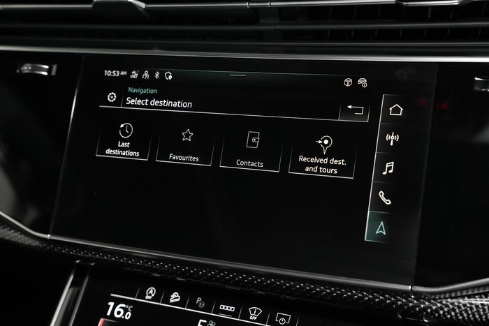 2021 Audi SQ7 TDI 4M MY22 Four Wheel Drive Mythos Black