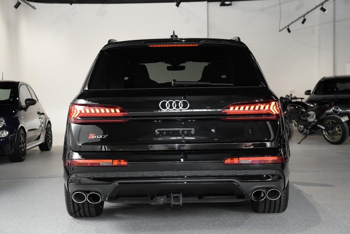 2021 Audi SQ7 TDI 4M MY22 Four Wheel Drive Mythos Black