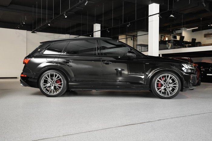 2021 Audi SQ7 TDI 4M MY22 Four Wheel Drive Mythos Black