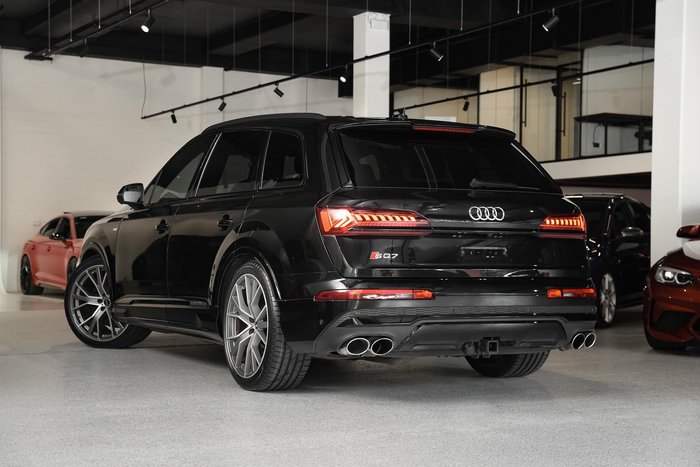 2021 Audi SQ7 TDI 4M MY22 Four Wheel Drive Mythos Black