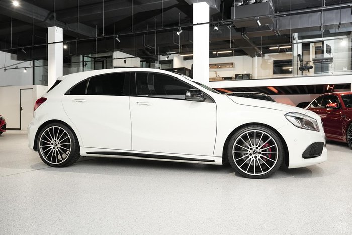 2017 Mercedes-Benz A-Class A250 Sport W176 Four Wheel Drive Cirrus White