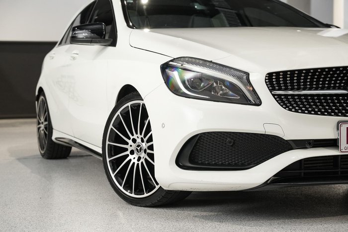 2017 Mercedes-Benz A-Class A250 Sport W176 Four Wheel Drive Cirrus White