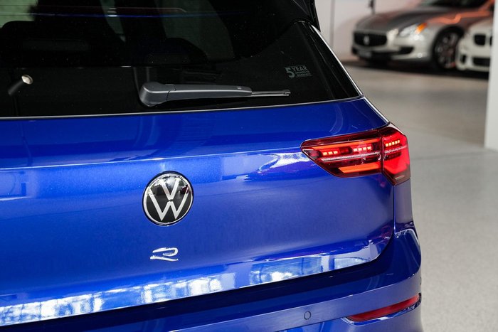 2022 Volkswagen Golf R 8 MY22.5 Four Wheel Drive Lapiz Blue