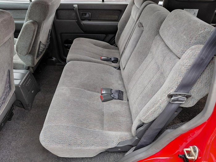 1999 Holden Jackaroo SE U8 Radiant Red