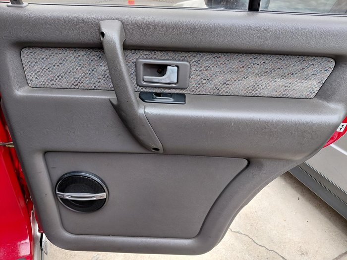 1999 Holden Jackaroo SE U8 Radiant Red